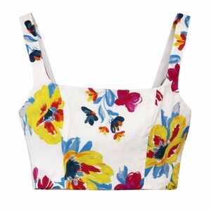 Scanlan Theodore Cropped Tank Top Size 6